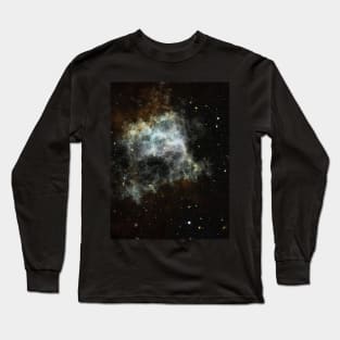 The Star Field - Outer Space Nebula Long Sleeve T-Shirt